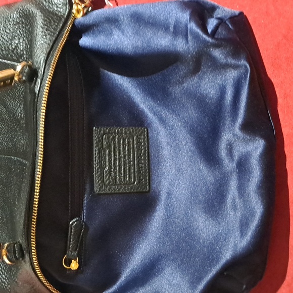 Coach Madison Kelsey Black Leather Satchel, Shoulder/ Crossbody NEW - Picture 5 of 17